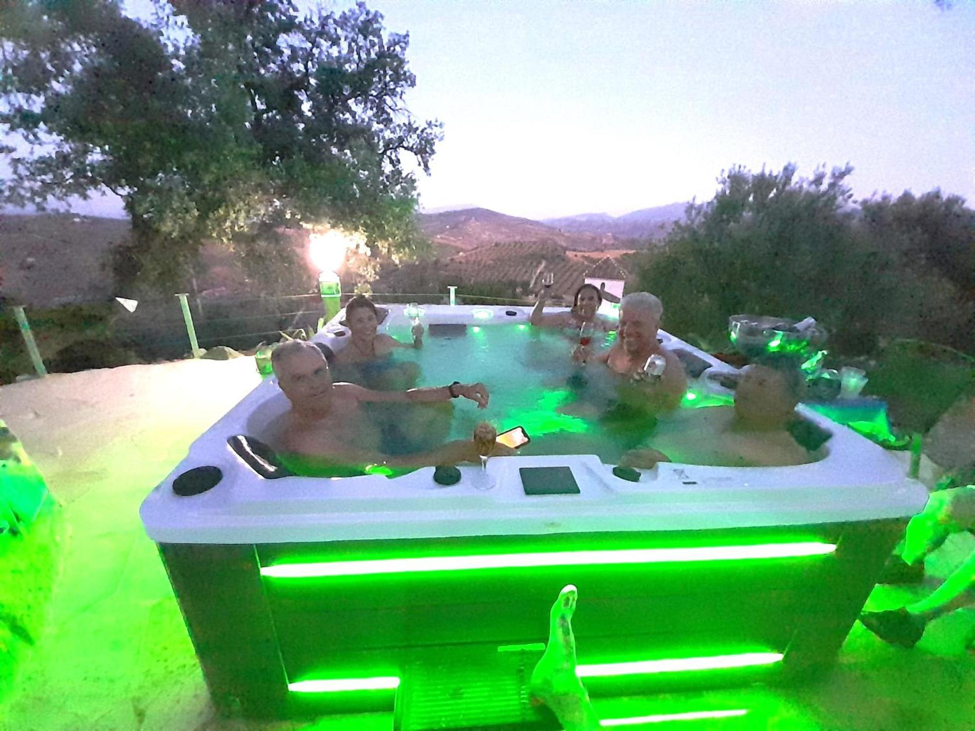 Rural Cottage, With Pool & Optional Private 6 Guests Jacuzzi Толокос Экстерьер фото